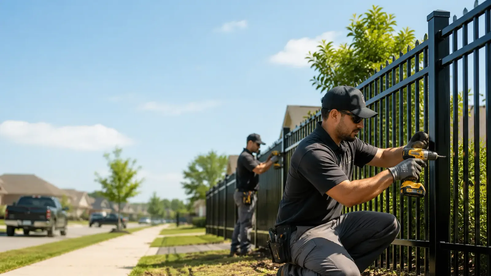 Metal Fence Installation in Albertville, MN